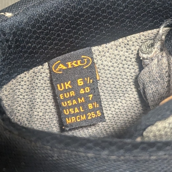 Aku Women's Leather Hiking Boots Size 8.5W Made In Italy - Picture 8 of 8